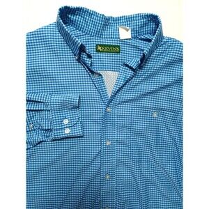 Kevin's Plantation Collection Shirt‎ XLT Vented Fishing Outdoors Roll Tab Sleeve